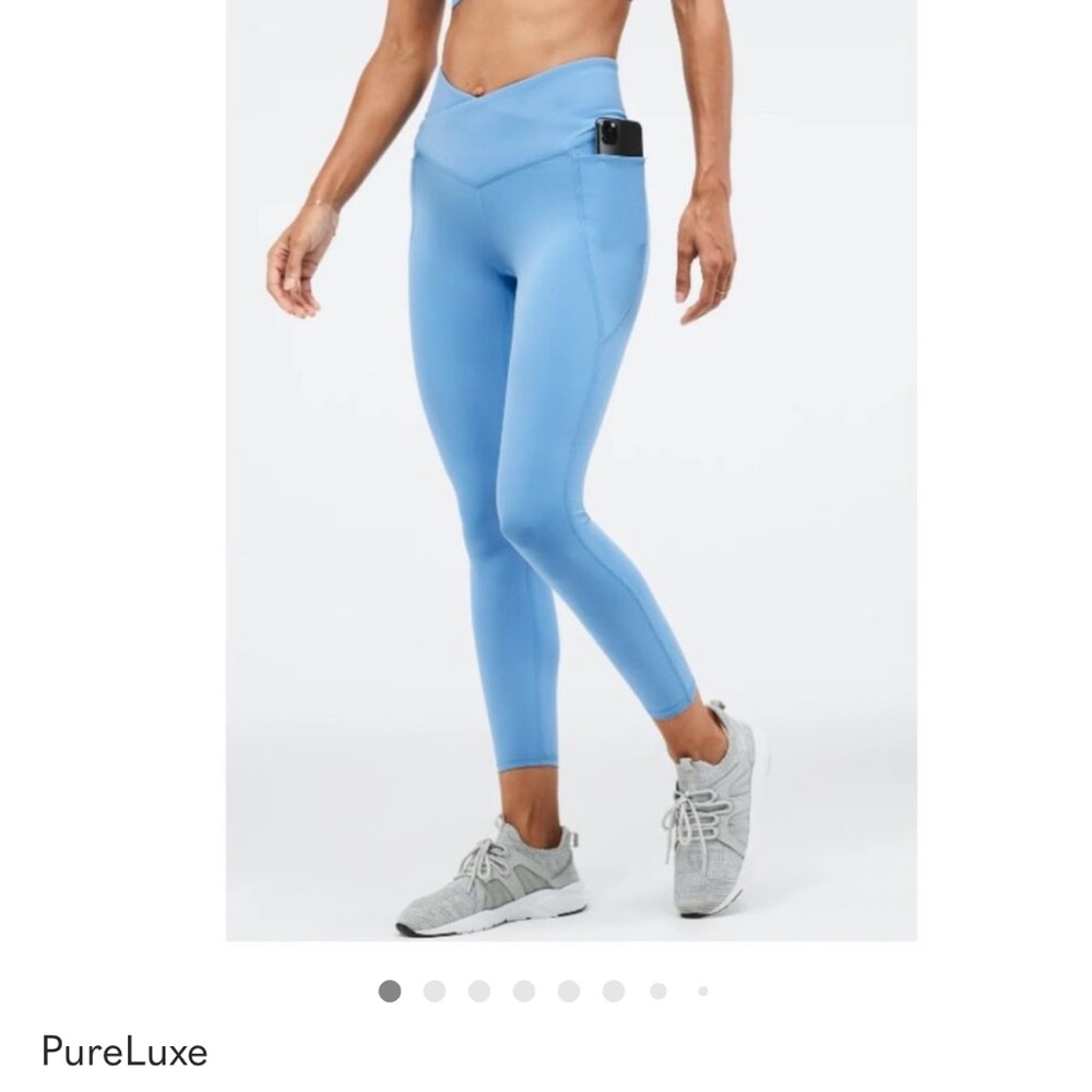 Fabletics PureLuxe Light Blue Leggings